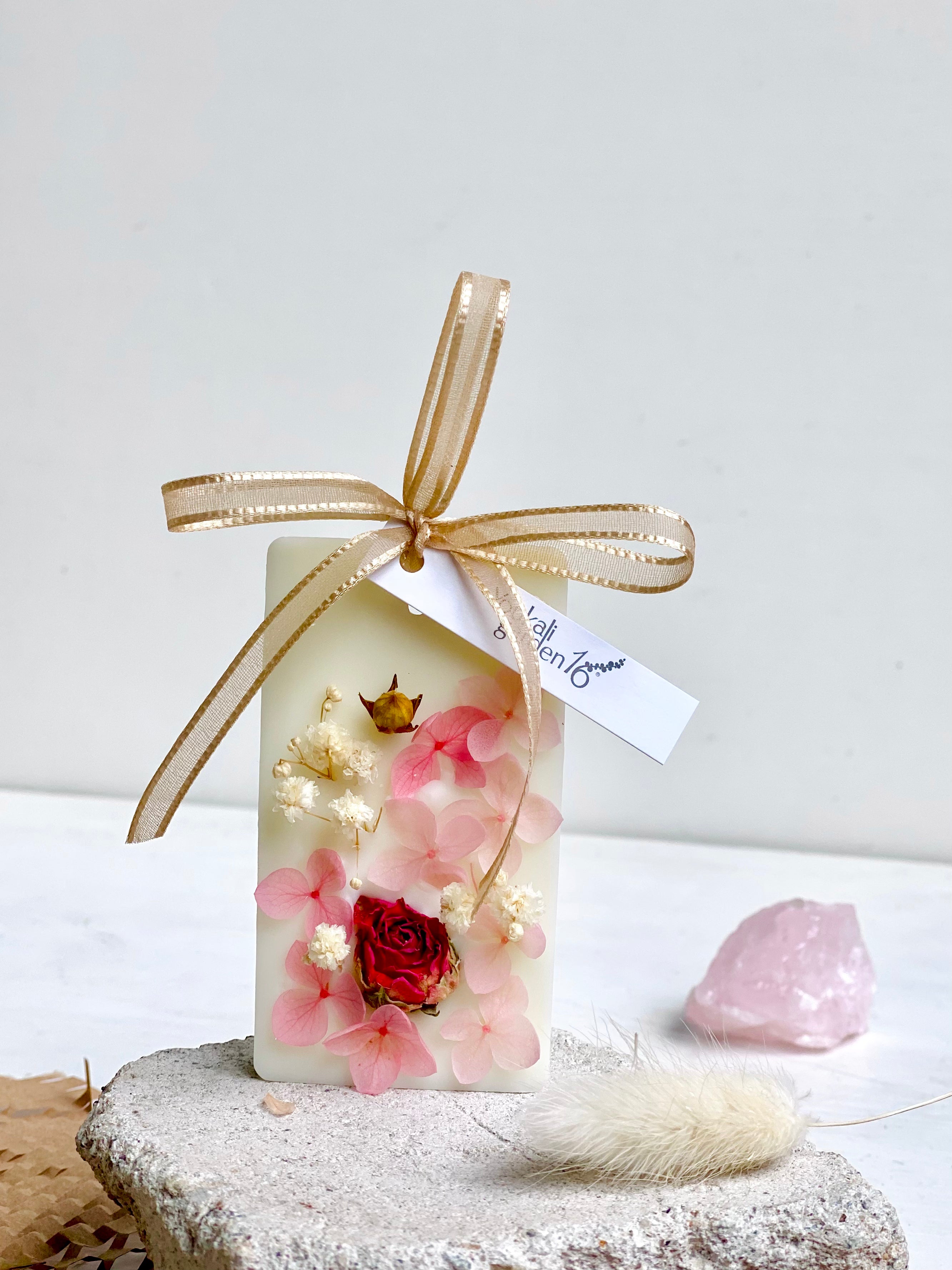 Botanical Oval & Rectangle Wax Tablets – Decorative Candles-Inspired Closet Freshener with Long-Lasting Scent