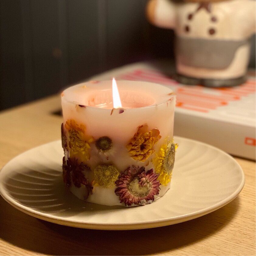 Mr. Van Gogh's Sunflower Hand-made Aromatherapy Candle Impressionist Neroli Fragrant Essential Oil