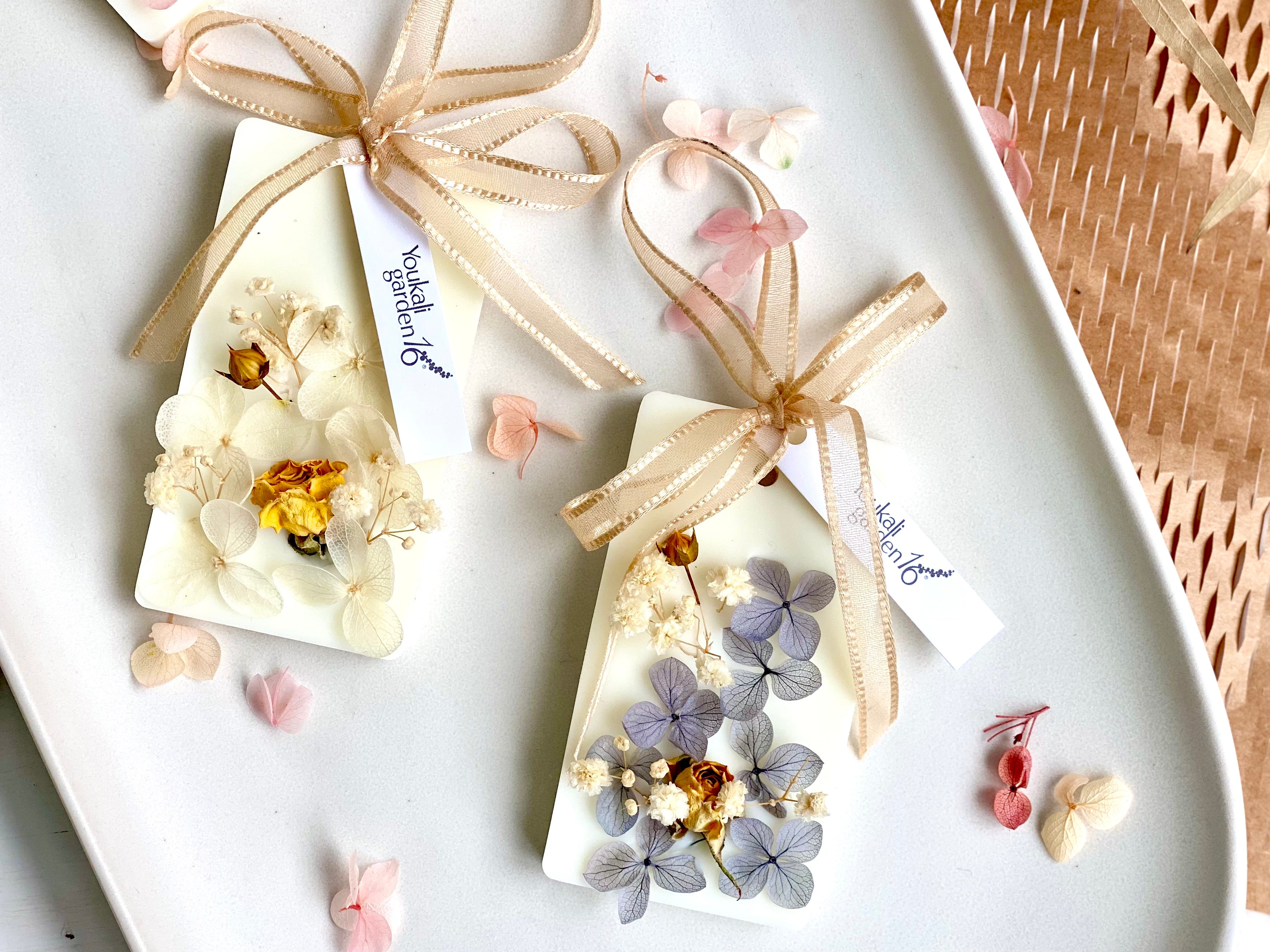 Botanical Oval & Rectangle Wax Tablets – Decorative Candles-Inspired Closet Freshener with Long-Lasting Scent