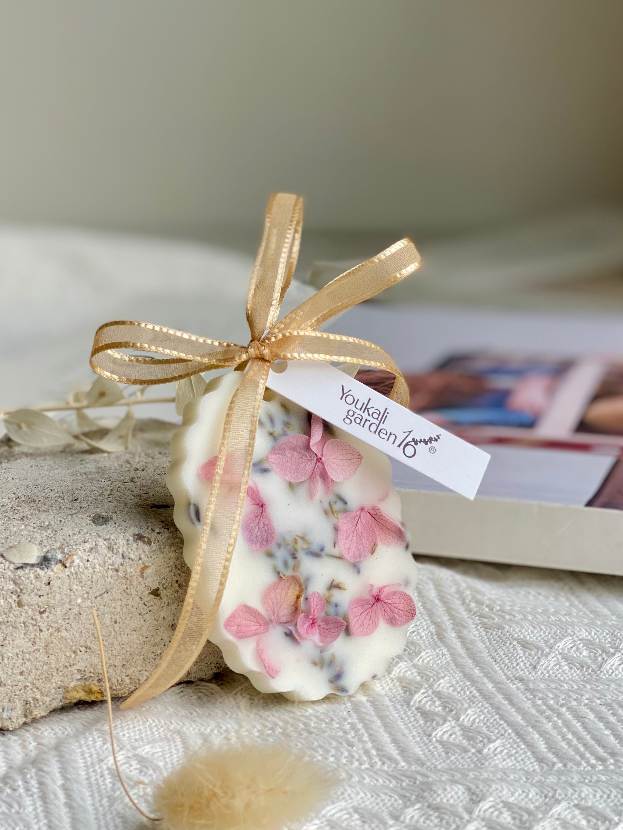 Floral candles Wax Tablet – Decorative Candles-Inspired Closet Freshener with Long-Lasting Scent