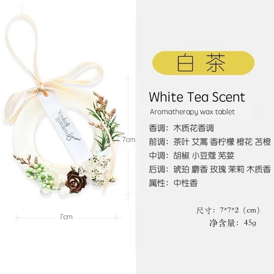 Classic Ring Hand-made Aromatherapy Wax Piece Clothes Cabinet Small Space Expansion Fragrance Hanger Lasting Fragrance