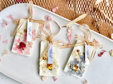 Botanical Oval & Rectangle Wax Tablets – Decorative Candles-Inspired Closet Freshener with Long-Lasting Scent
