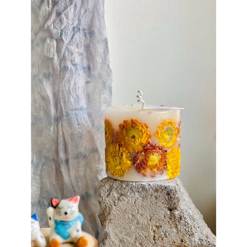 Mr. Van Gogh's Sunflower Hand-made Aromatherapy Candle Impressionist Neroli Fragrant Essential Oil